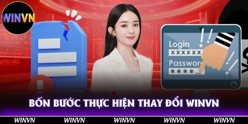 Hướng Dẫn Đổi Mật Khẩu Winvn Trong Vòng 3 Bước 2 Bốn bước thực hiện thay đổi Winvn chỉ trong một phút